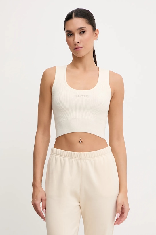 Топ из смесовой шерсти FLAMINIA Guess, бежевый
Топ из смесовой шерсти FLAMINIA Guess, бежевый