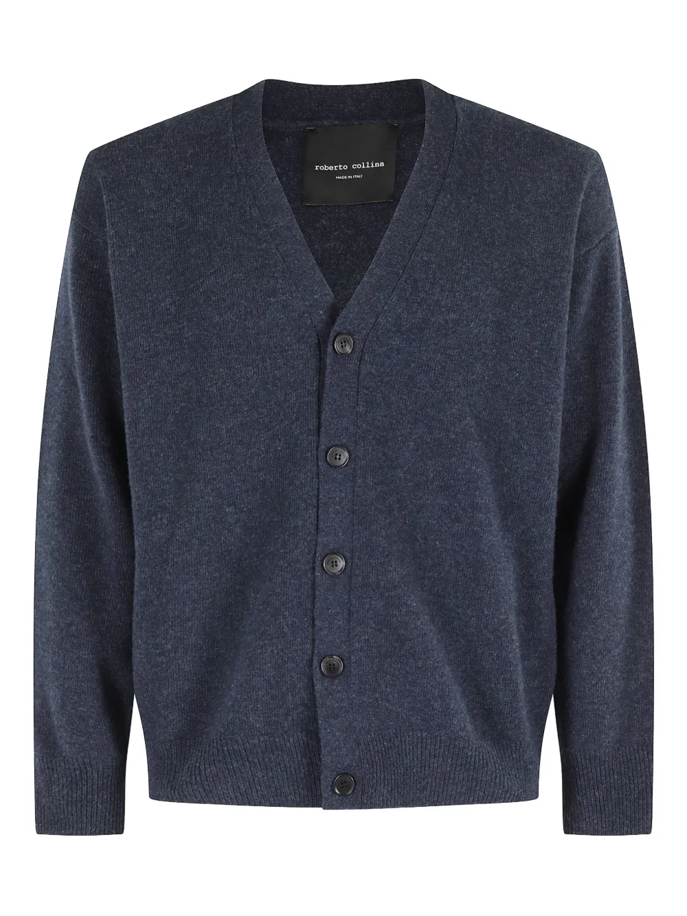 Кардиган с V-образным вырезом Roberto Collina, синий
Кардиган с V-образным вырезом Roberto Collina, синий