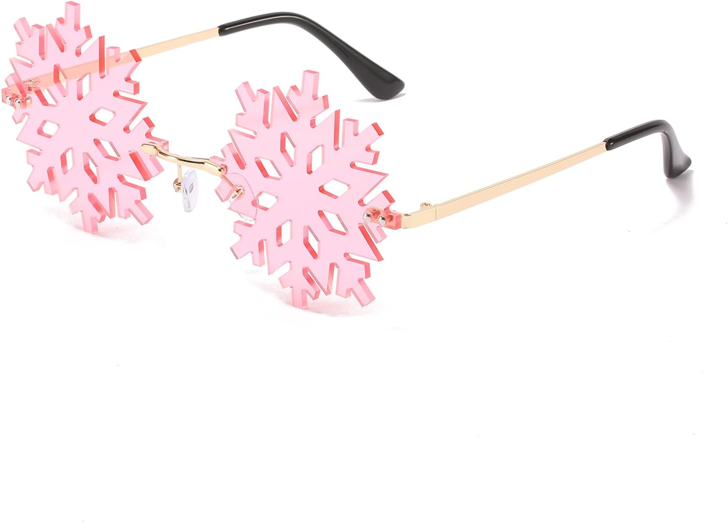 Солнцезащитные очки LJCZKA в форме снежинки для женщин и мужчин - без оправы, оригинальные ледяные очки, стильные аксессуары для рождественских фестивалей и вечеринок, Goldpink
Солнцезащитные очки LJCZKA в форме снежинки для женщин и мужчин - без оправы, оригинальные ледяные очки, стильные аксессуары для рождественских фестивалей и вечеринок, Goldpink