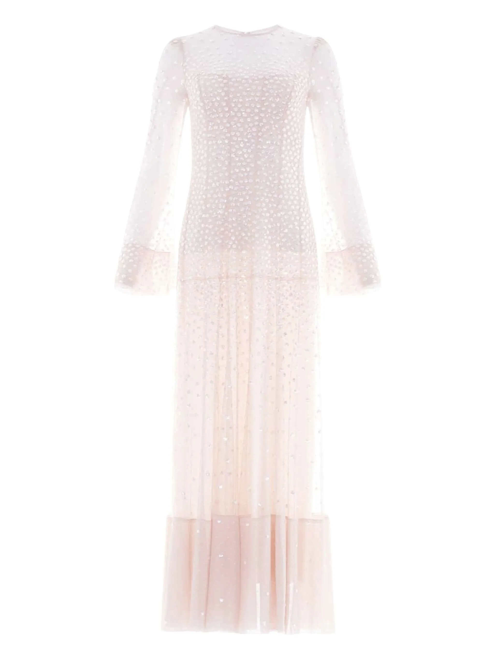 Платье миди с каскадными блестками, украшенное Needle & Thread, нейтральный
Платье миди с каскадными блестками, украшенное Needle & Thread, нейтральный