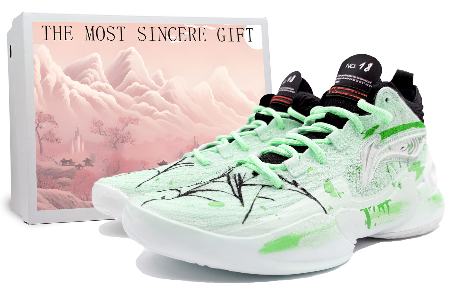 Баскетбольные кроссовки YuShuai 18 мужские, среднего размера, зеленые Lining
Баскетбольные кроссовки YuShuai 18 мужские, среднего размера, зеленые Lining