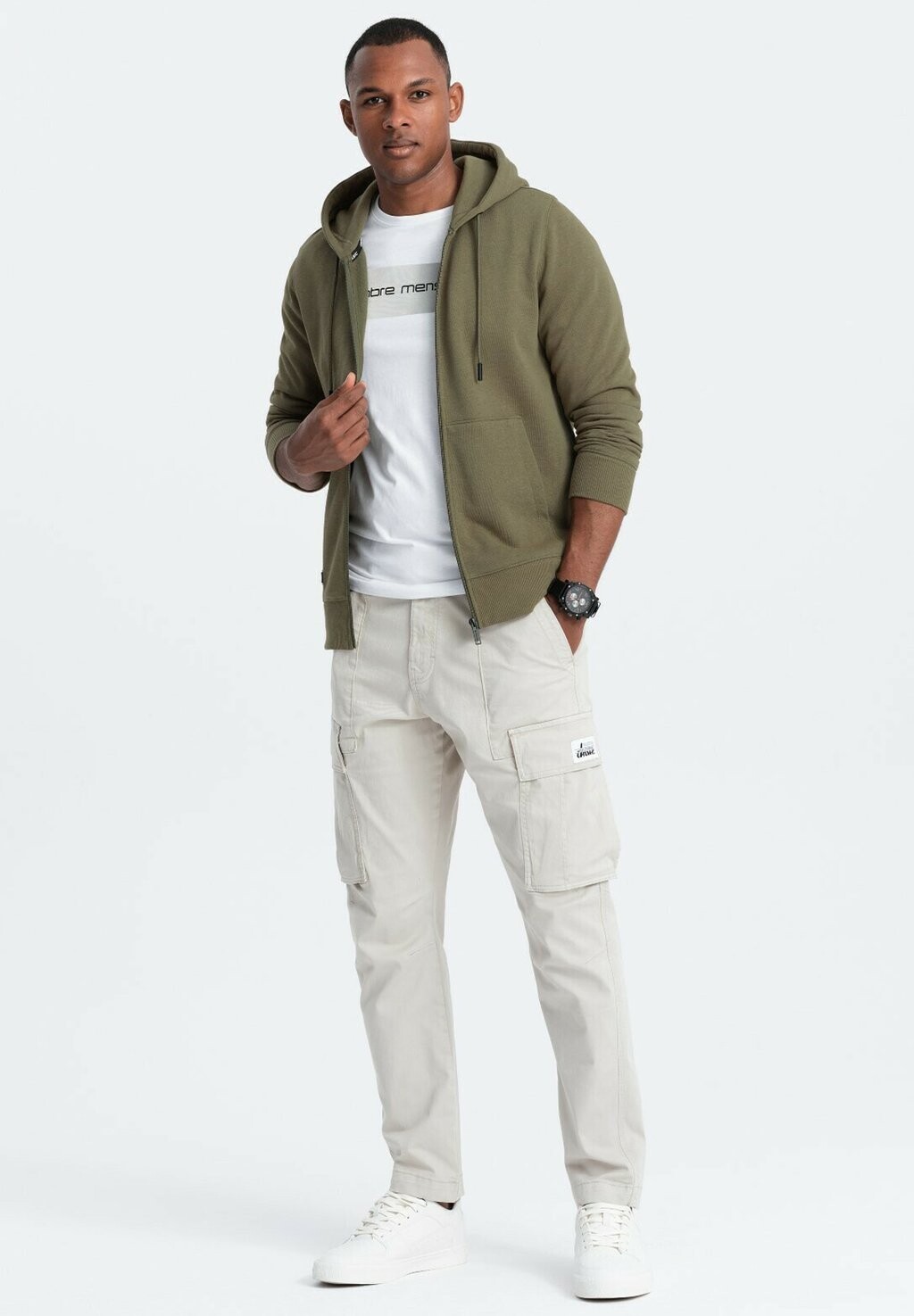 Толстовка на молнии Ombre, оливковый
Толстовка на молнии Ombre, оливковый