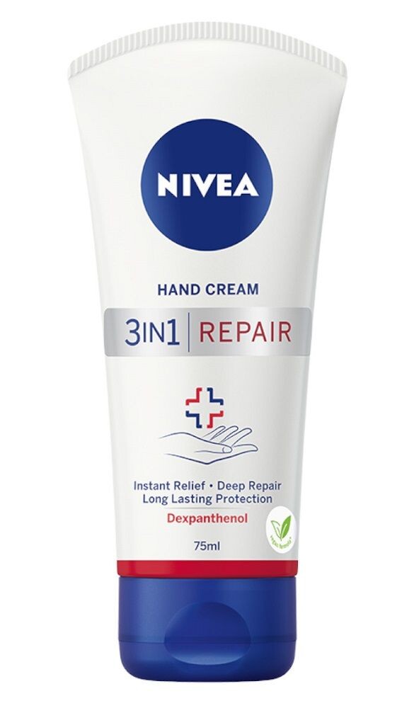 Nivea Hand 3w1 Repair Care крем для рук, 75 ml
Nivea Hand 3w1 Repair Care крем для рук, 75 ml