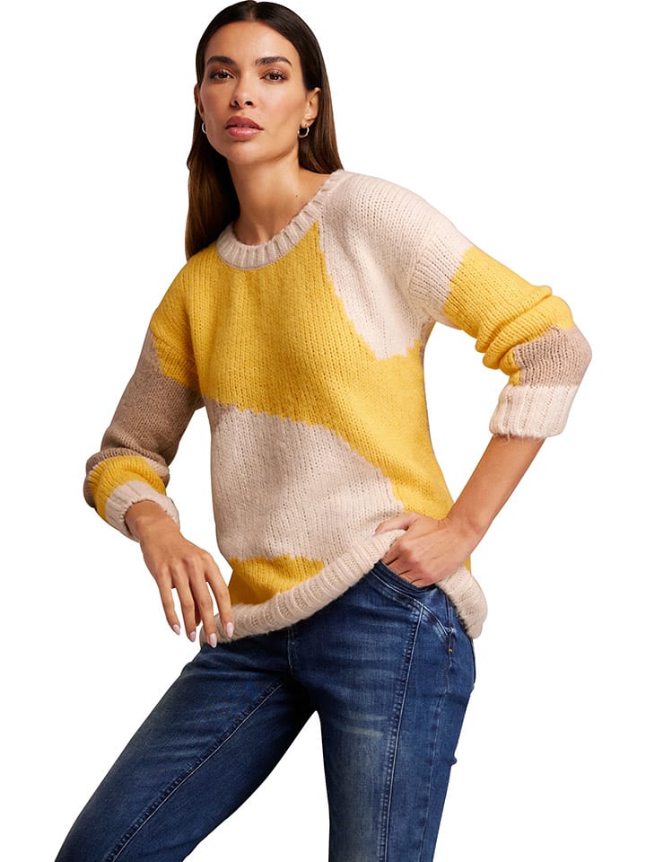 Свитер Heine, бежевый/желтый
Свитер Heine, бежевый/желтый