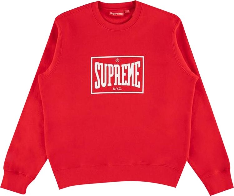 Толстовка Supreme Warm Up Crewneck 'Red', красный
Толстовка Supreme Warm Up Crewneck 'Red', красный