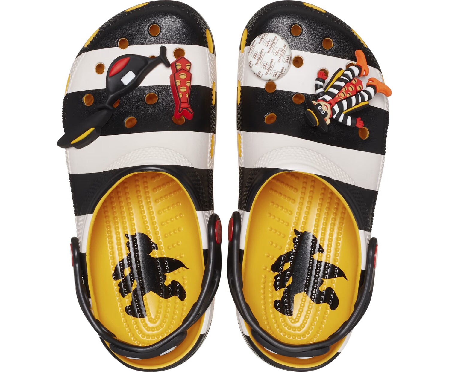 Сабо Crocs Classic x McDonald’s - Hamburglar, черный/белый
Сабо Crocs Classic x McDonald’s - Hamburglar, черный/белый