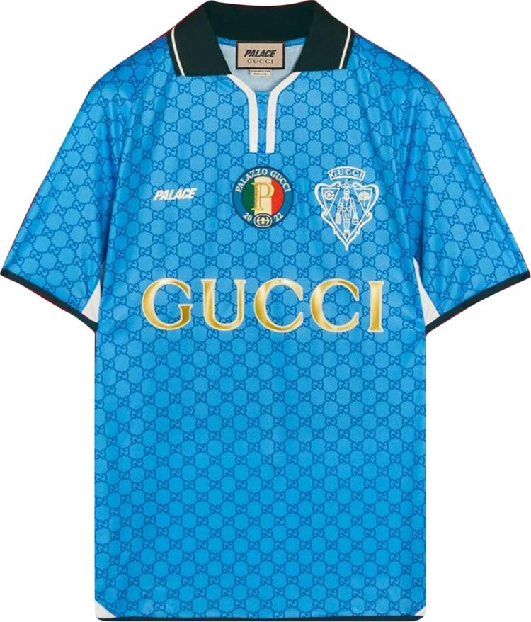 Футболка Gucci x Palace Printed Football Technical Jersey T-Shirt Blue, синий
Футболка Gucci x Palace Printed Football Technical Jersey T-Shirt Blue, синий