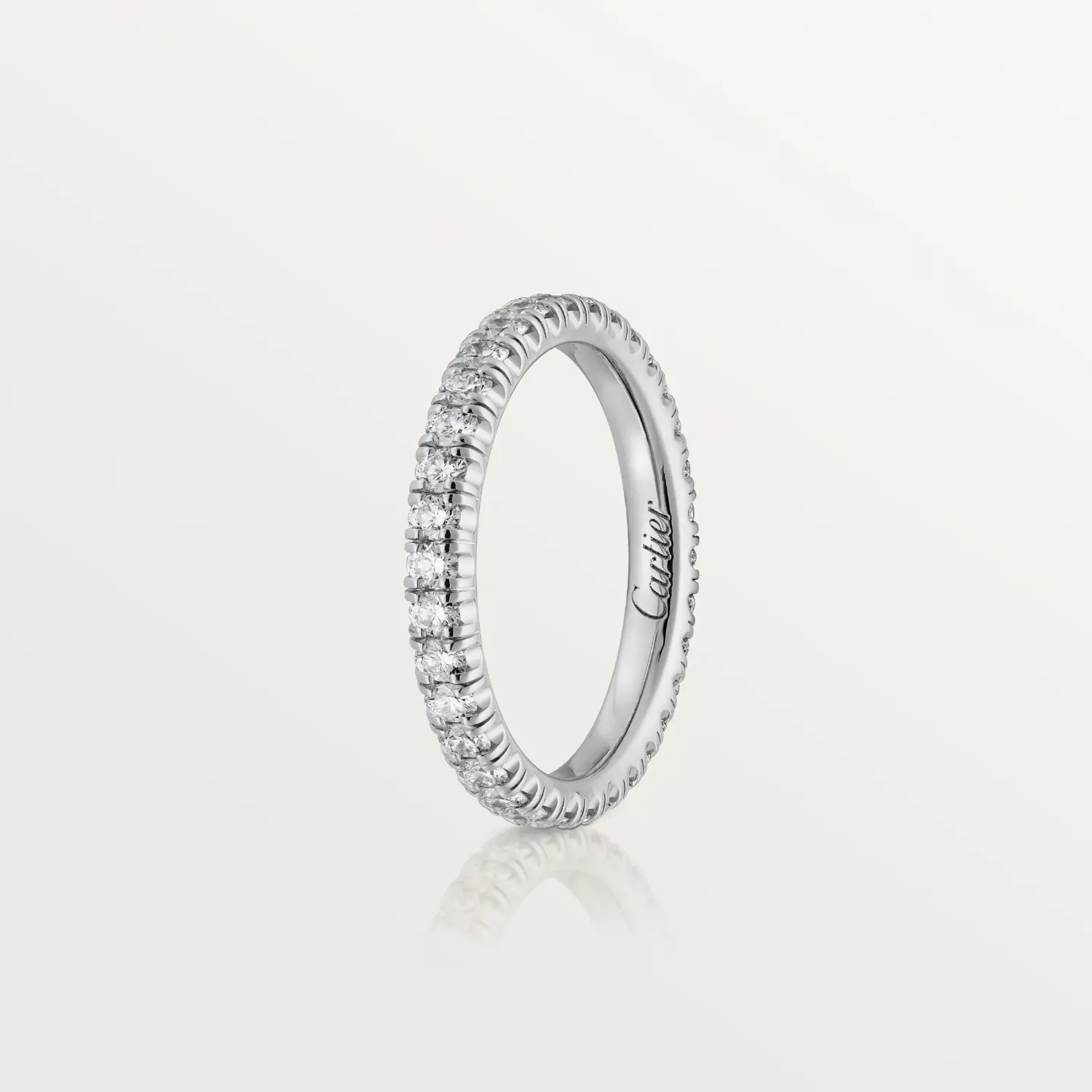 Обручальное кольцо Cartier Étincelle De Cartier, белое золото
Обручальное кольцо Cartier Étincelle De Cartier, белое золото