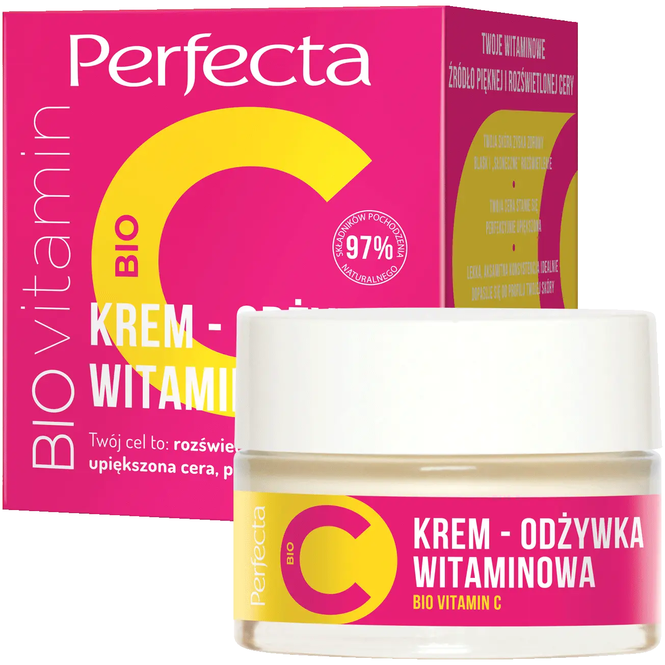 Perfecta Vitamins крем-кондиционер для лица с витамином С, 50 мл 
Perfecta Vitamins крем-кондиционер для лица с витамином С, 50 мл