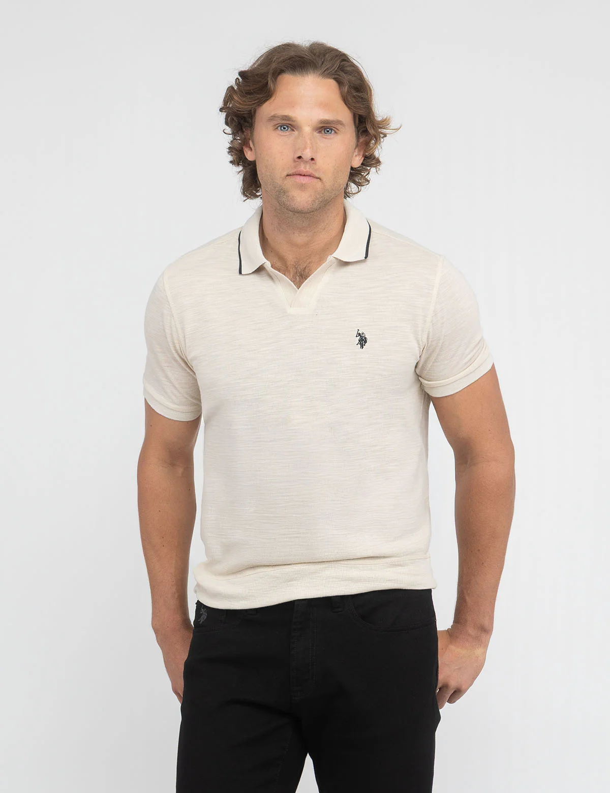 Футболка-поло U.S. Polo Assn White Label Slub Pique, песочный
Футболка-поло U.S. Polo Assn White Label Slub Pique, песочный