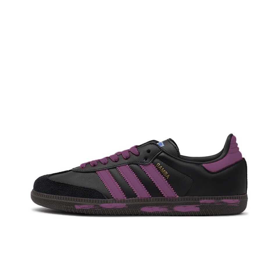 Кроссовки для скейтбординга Samba, унисекс, низкие, черный/фиолетовый Adidas Originals
Кроссовки для скейтбординга Samba, унисекс, низкие, черный/фиолетовый Adidas Originals