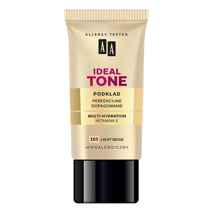 AA Ideal Tone Foundation Perfect Fit Multi Hydration 103 Светло-бежевый 30 мл Shinemore
AA Ideal Tone Foundation Perfect Fit Multi Hydration 103 Светло-бежевый 30 мл Shinemore