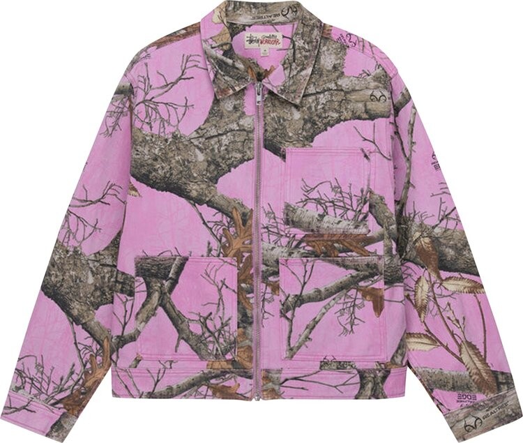 Куртка Stussy Realtree Edge Zip Work Jacket 'Pink', разноцветный, Розовый, Куртка Stussy Realtree Edge Zip Work Jacket 'Pink', разноцветный
Куртка Stussy Realtree Edge Zip Work Jacket 'Pink', разноцветный, Розовый, Куртка Stussy Realtree Edge Zip Work Jacket 'Pink', разноцветный