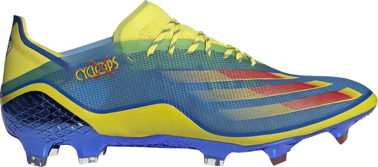 Бутсы Adidas Marvel x X Ghosted.1 FG 'Cyclops', синий 
Бутсы Adidas Marvel x X Ghosted.1 FG 'Cyclops', синий