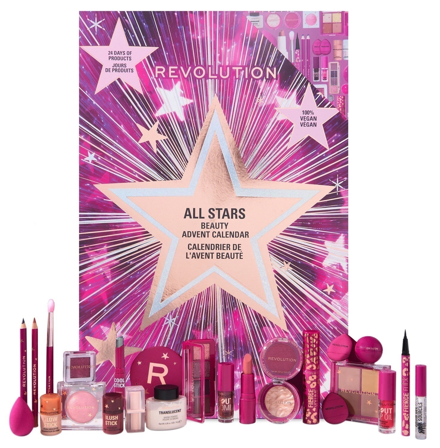 Адвент-календарь Revolution Beauty Makeup 2025, 24 предмета
Адвент-календарь Revolution Beauty Makeup 2025, 24 предмета