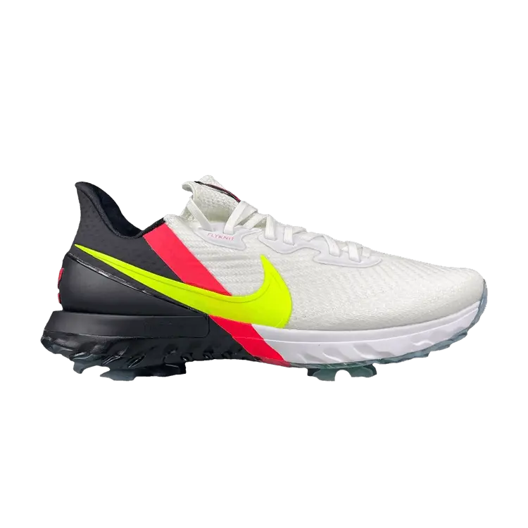 Бутсы Nike Air Zoom Infinity Tour 'White Volt Flash Crimson', белый 
Бутсы Nike Air Zoom Infinity Tour 'White Volt Flash Crimson', белый