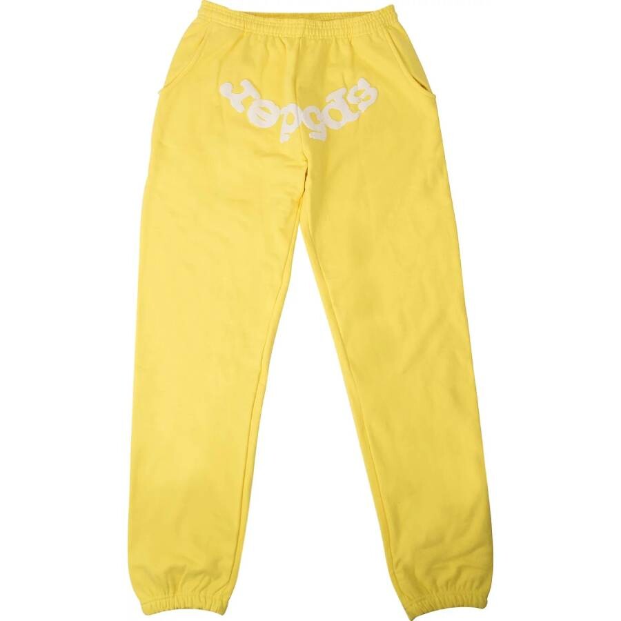 Спортивные брюки Sp5der Logo Print, желтый
Спортивные брюки Sp5der Logo Print, желтый