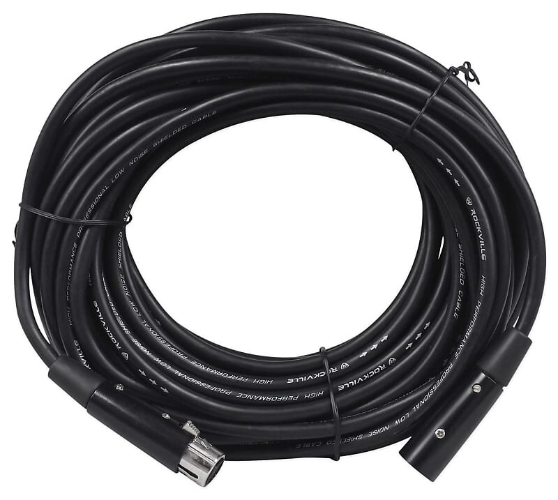 Rockville RDX5M50 50-футовый 5-контактный штыревой и гнездовой кабель освещения DMX, 100% медь из бескислородной меди
Rockville RDX5M50 50-футовый 5-контактный штыревой и гнездовой кабель освещения DMX, 100% медь из бескислородной меди