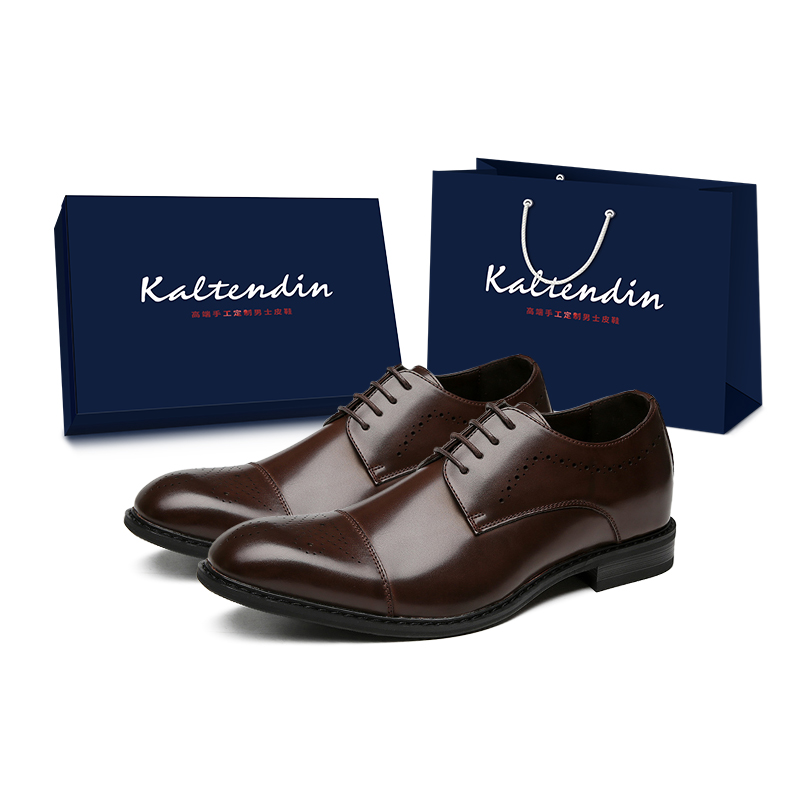 Kaltendin Классические деловые кожаные туфли универсальные высококачественные минималистичные мужские коричневые, цвет Brown
Kaltendin Классические деловые кожаные туфли универсальные высококачественные минималистичные мужские коричневые, цвет Brown