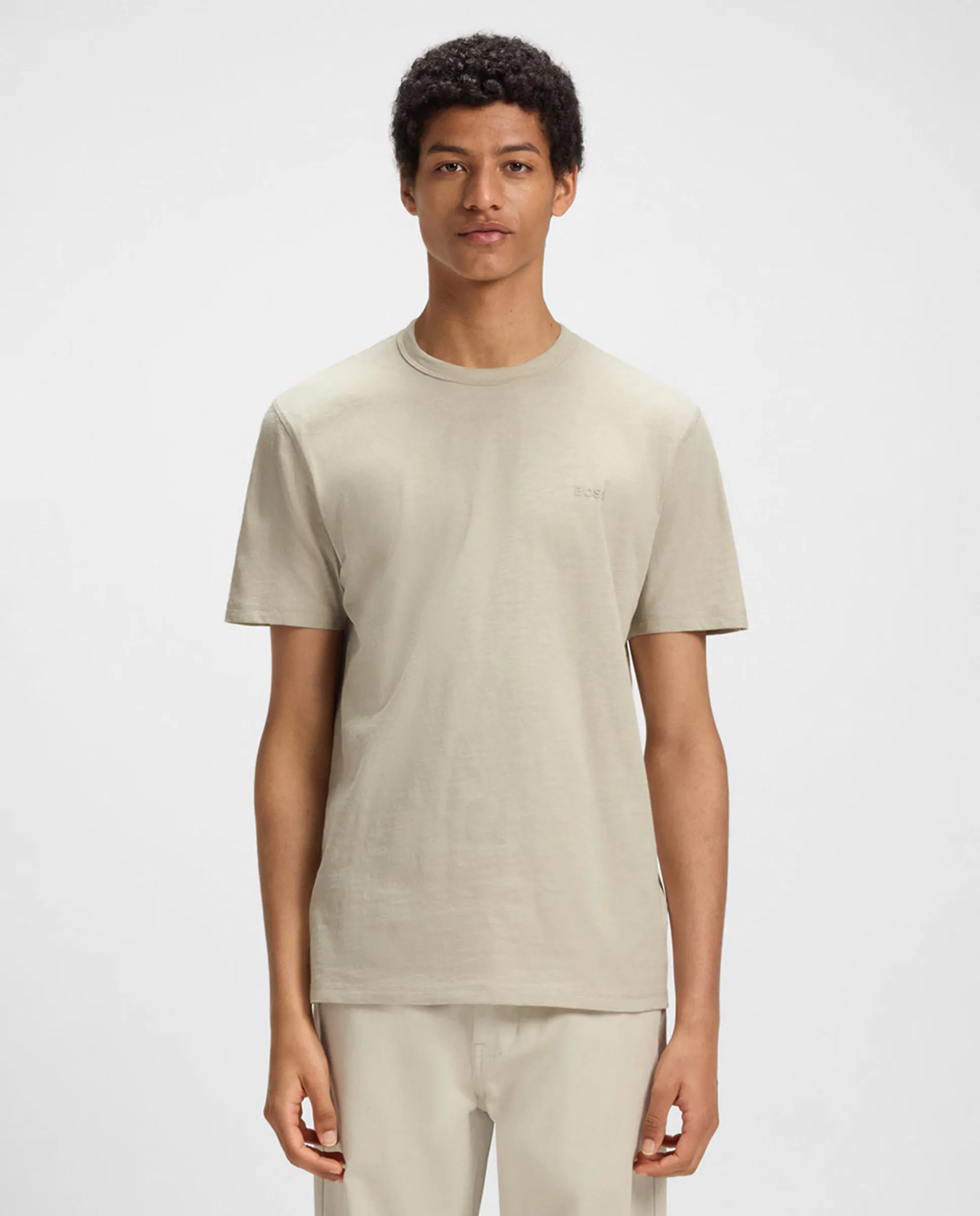 Мужская футболка с коротким рукавом Boss, коричневый
Мужская футболка с коротким рукавом Boss, коричневый