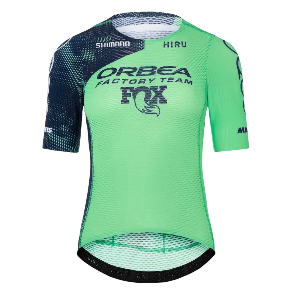 Джерси Hiru LAB Orbea Factory Team short sleeve, зеленый
Джерси Hiru LAB Orbea Factory Team short sleeve, зеленый