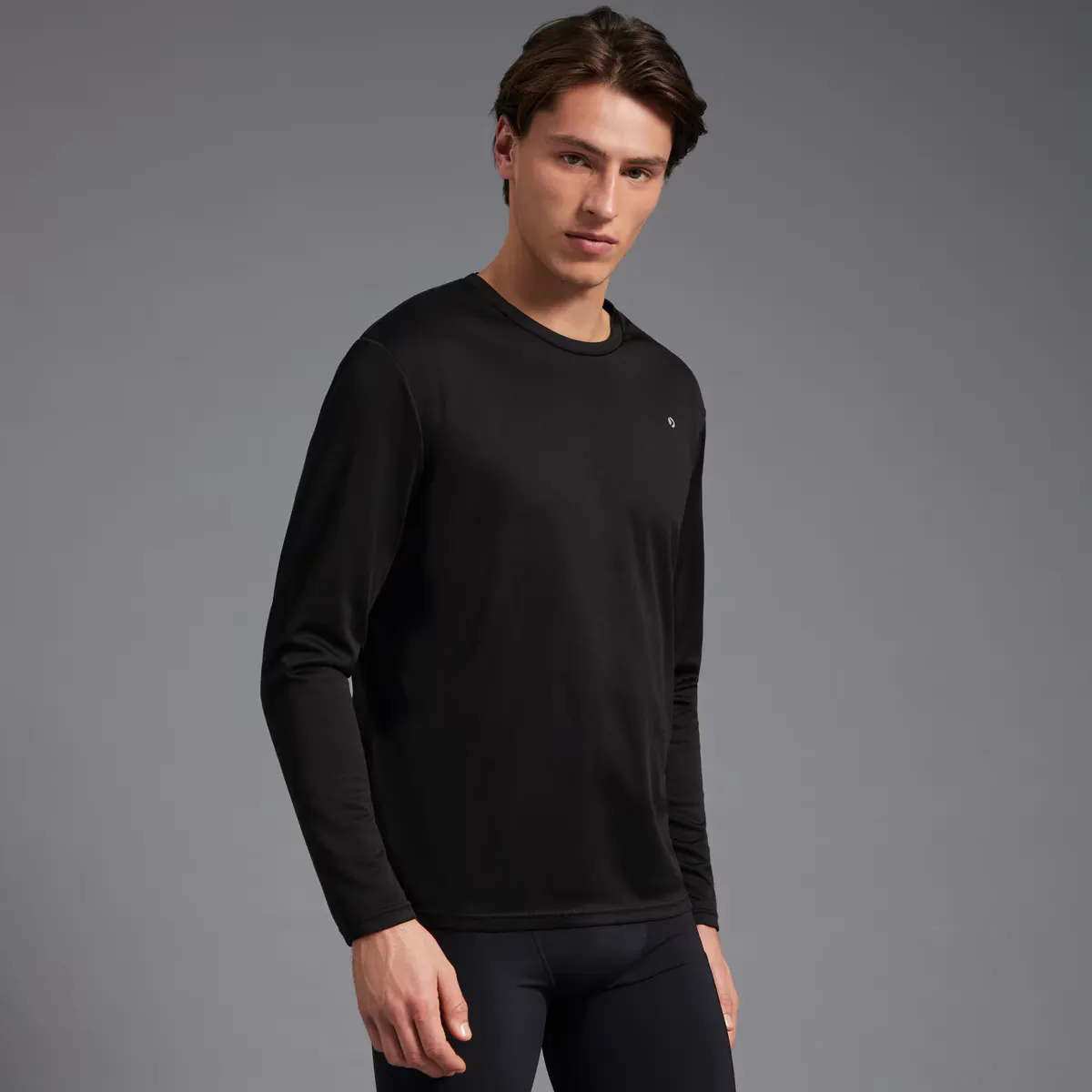 Мужская беговая рубашка с длинными рукавами Boomerang, черный
Мужская беговая рубашка с длинными рукавами Boomerang, черный