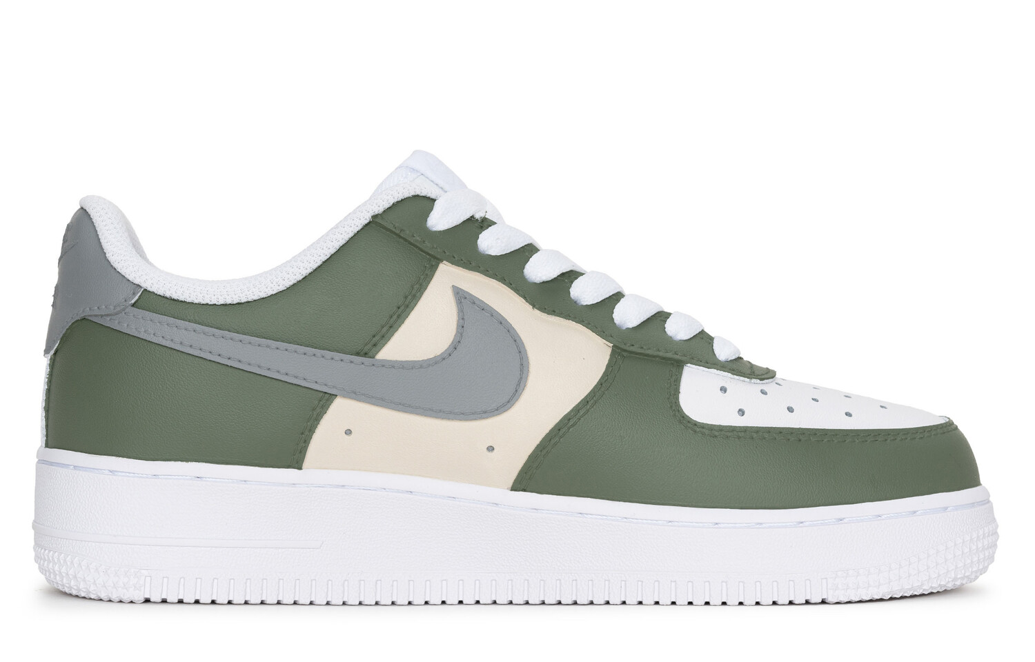 Кроссовки Nike Air Force 1 Skateboarding Shoes Unisex Low-top White/green, зеленый
Кроссовки Nike Air Force 1 Skateboarding Shoes Unisex Low-top White/green, зеленый