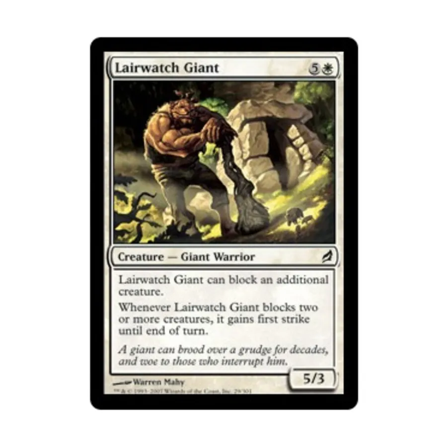 CCG Дозорный Гигант (С) (Фольга), MTG - Lorwyn
CCG Дозорный Гигант (С) (Фольга), MTG - Lorwyn