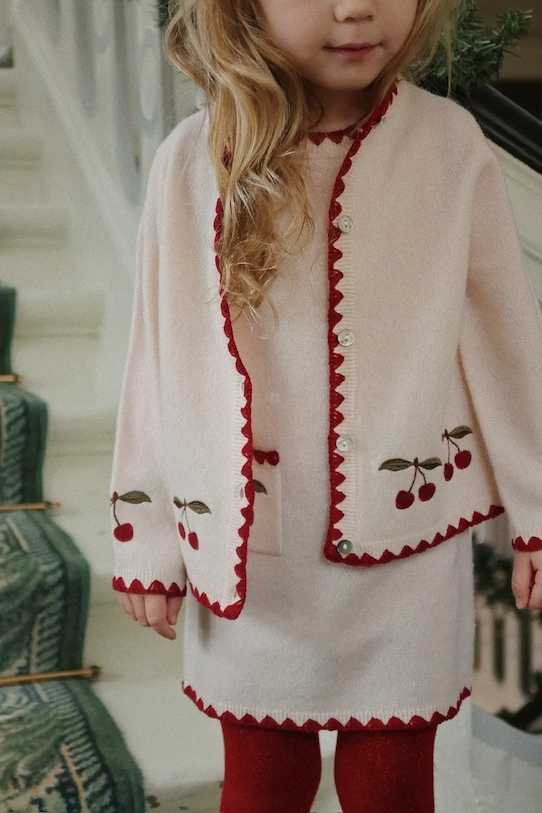 Детский шерстяной кардиган COLLETTE CARDIGAN Konges Sløjd, бежевый
Детский шерстяной кардиган COLLETTE CARDIGAN Konges Sløjd, бежевый