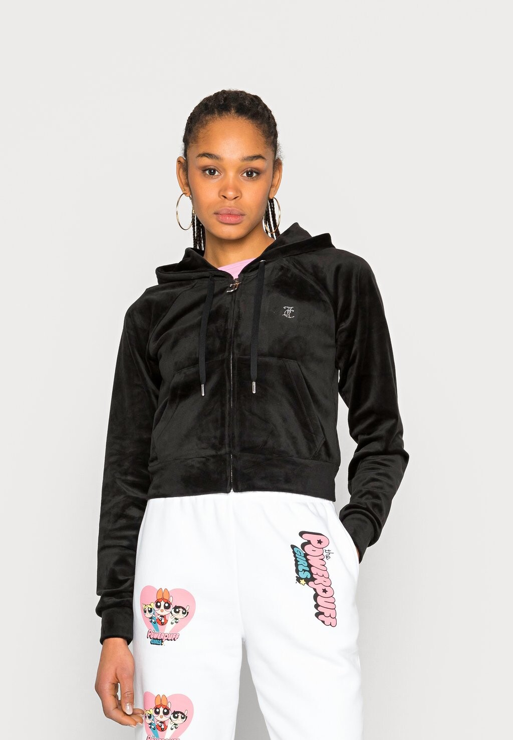 Толстовка на молнии Juicy Couture, черный
Толстовка на молнии Juicy Couture, черный