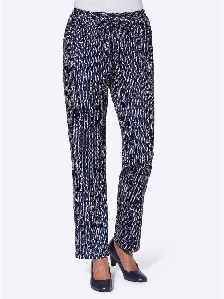Трикотажные брюки в темно-синем узоре WITT WEIDEN
Трикотажные брюки в темно-синем узоре WITT WEIDEN