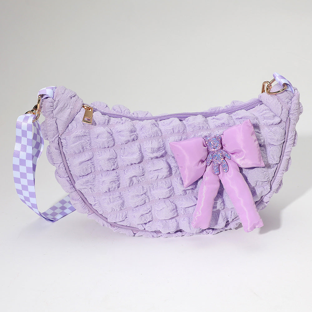 Детская красивая пуховая сумка через плечо FASHNZFAB, фиолетовый
Детская красивая пуховая сумка через плечо FASHNZFAB, фиолетовый