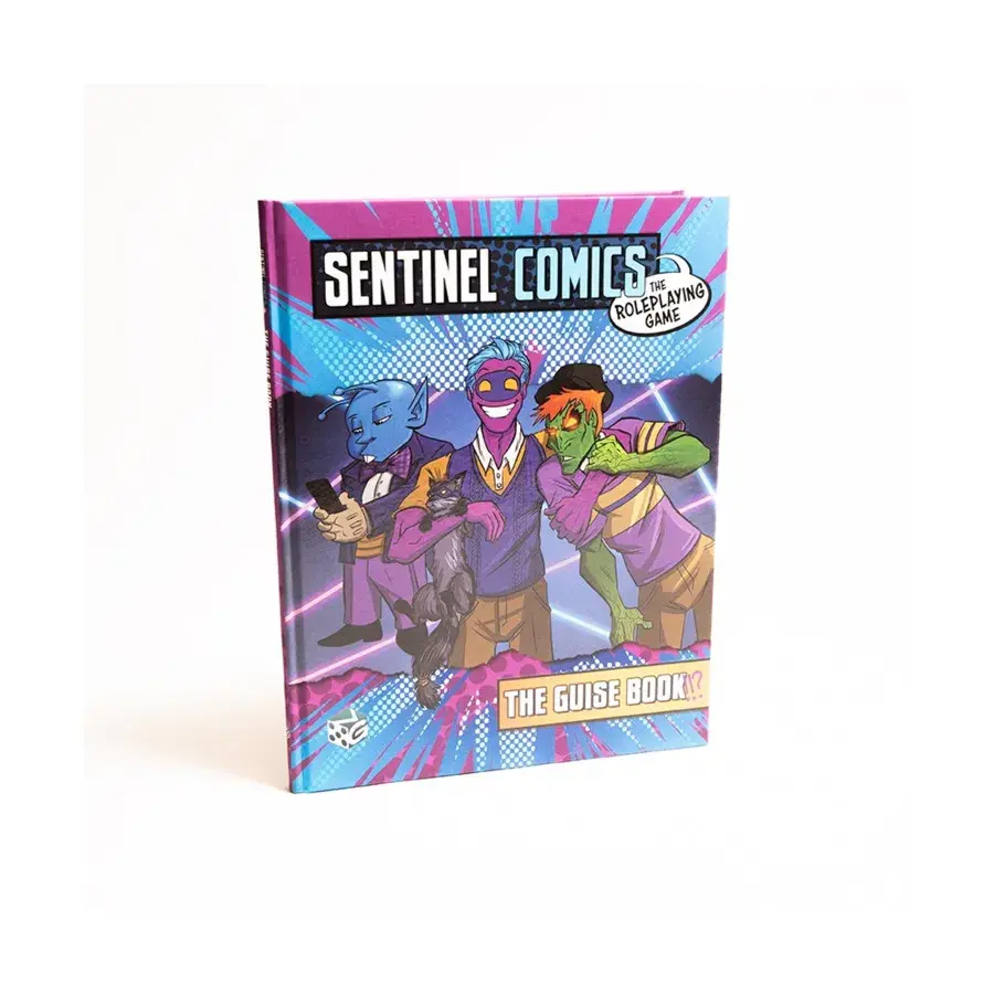 Guise Book!, Sentinel Comics - The Role Playing Game, твердый переплет
Guise Book!, Sentinel Comics - The Role Playing Game, твердый переплет