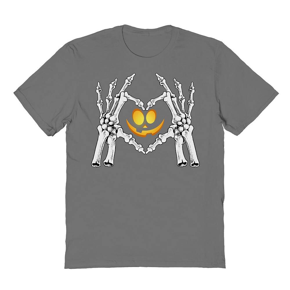 Мужская футболка с рисунком скелета в форме сердца и рук на Хэллоуин Licensed Character, цвет Charcoal
Мужская футболка с рисунком скелета в форме сердца и рук на Хэллоуин Licensed Character, цвет Charcoal