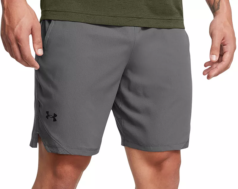 Мужские тканые шорты Under Armour Vanish шириной 8 дюймов, цвет Castlerock/Black
Мужские тканые шорты Under Armour Vanish шириной 8 дюймов, цвет Castlerock/Black