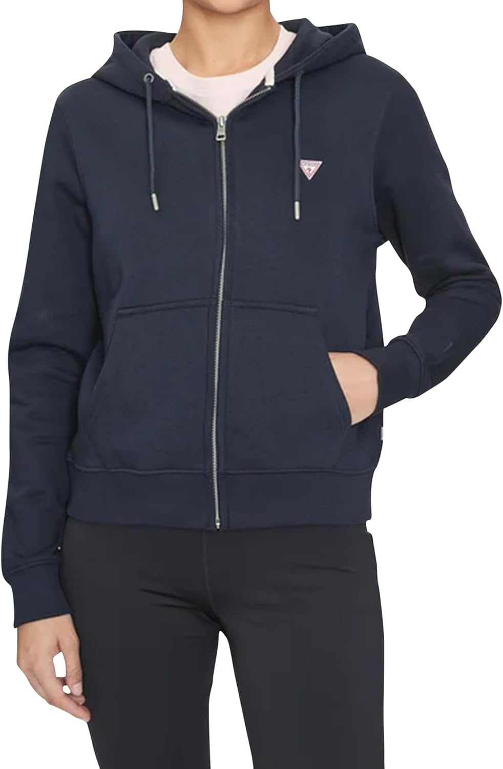 GUESS мини свитшот на молнии с нашивкой, Daring Ocean
GUESS мини свитшот на молнии с нашивкой, Daring Ocean