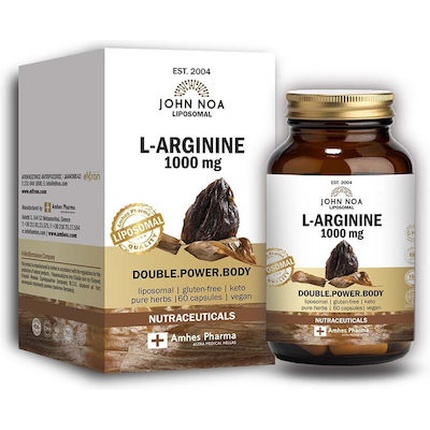 L-аргинин 1000 мг липосомальная пищевая добавка с аргинином - 60 капсул John Noa
L-аргинин 1000 мг липосомальная пищевая добавка с аргинином - 60 капсул John Noa