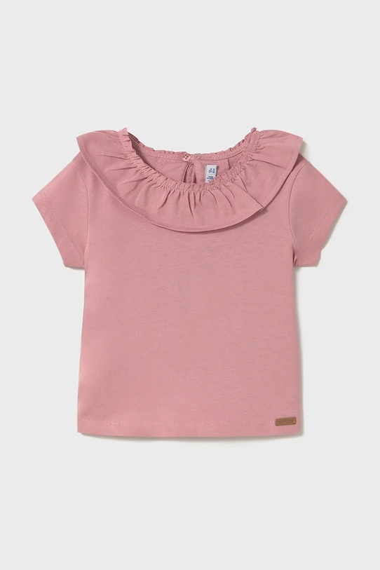 Детская хлопковая футболка Mayoral, розовый
Детская хлопковая футболка Mayoral, розовый