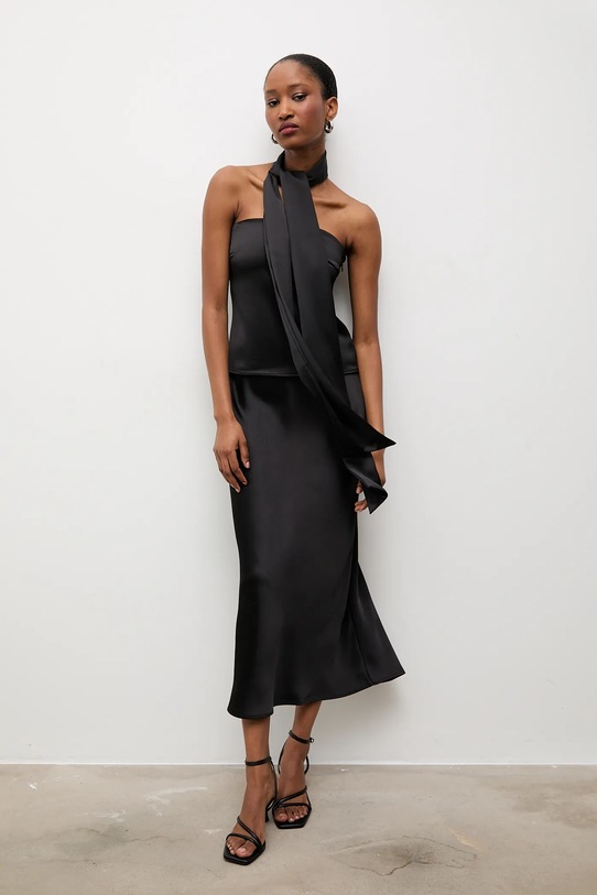 Топ и юбка Answear.Lab, черный
Топ и юбка Answear.Lab, черный