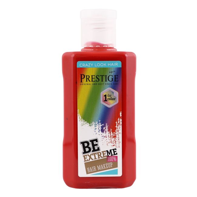 Временная краска для волос Prestige be extreme Prestige Cosmetics, цвет 05 red, 100 мл
Временная краска для волос Prestige be extreme Prestige Cosmetics, цвет 05 red, 100 мл