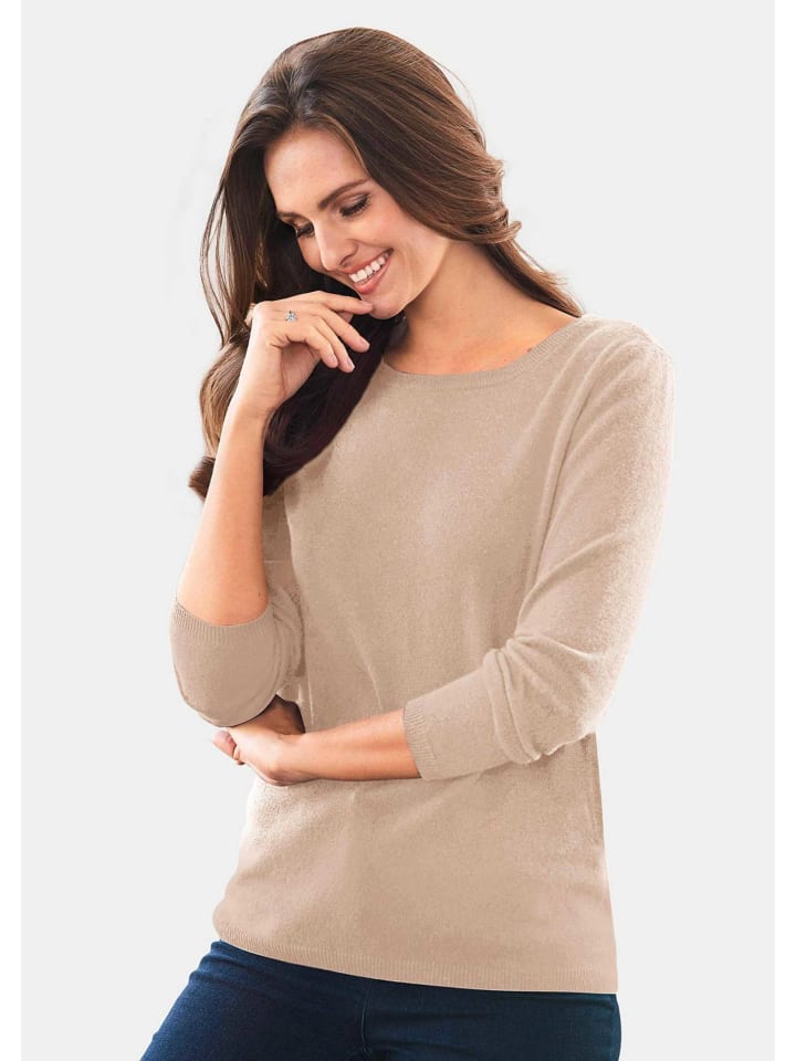 Короткий размер: Кашемировый свитер Кашемировый свитер с вырезом-лодочкой цвета бисквит GOLDNER
Короткий размер: Кашемировый свитер Кашемировый свитер с вырезом-лодочкой цвета бисквит GOLDNER