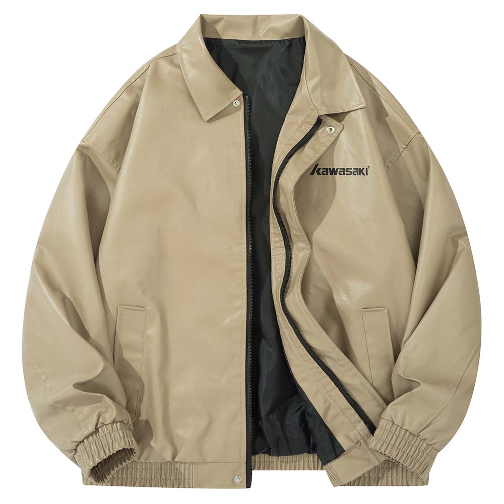 Куртка унисекс, с отворотом, умеренной длины Kawasaki, хаки
Куртка унисекс, с отворотом, умеренной длины Kawasaki, хаки