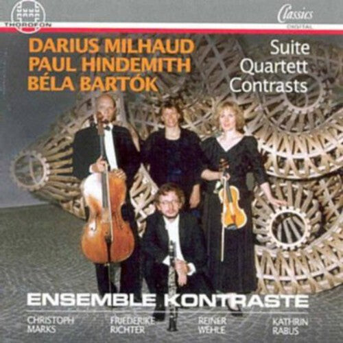 CD диск Ensemble Kontraste: 20th Cent Cham Works: Milhaud Hindemith Bartok
CD диск Ensemble Kontraste: 20th Cent Cham Works: Milhaud Hindemith Bartok