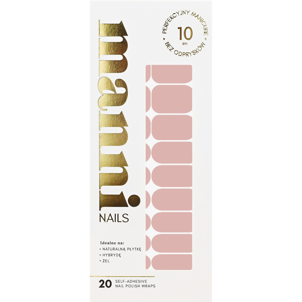 Самоклеящийся лак для ногтей Paradise nut, 20 шт./1 упаковка. Manni Nails, цвет paradise nut
Самоклеящийся лак для ногтей Paradise nut, 20 шт./1 упаковка. Manni Nails, цвет paradise nut