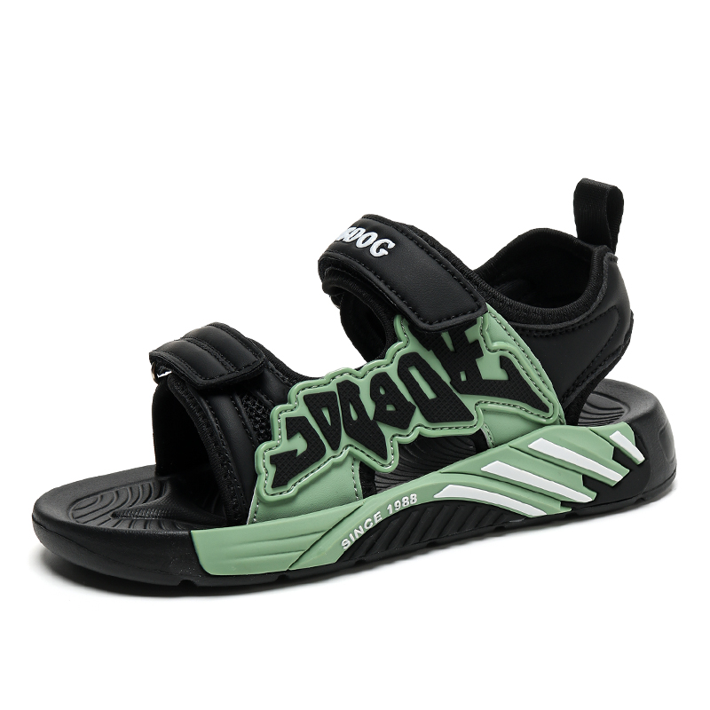 Детские сандалии Vivobook с нескользящей подошвой и дышащим верхом BOBDOG, черный/зеленый
Детские сандалии Vivobook с нескользящей подошвой и дышащим верхом BOBDOG, черный/зеленый