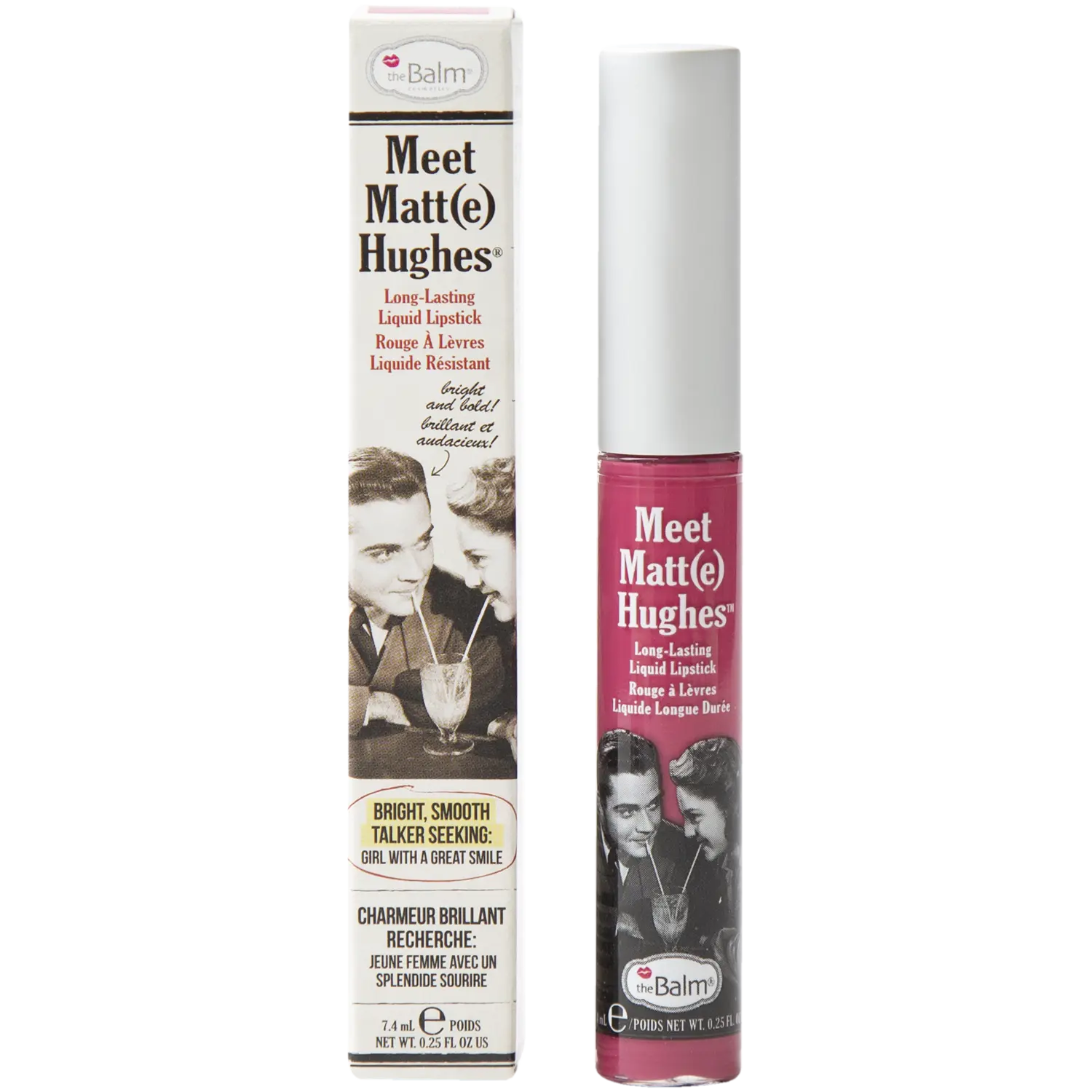 Жидкая помада рыцарская The Balm Meet Matt(E) Hughes, 7,4 мл
Жидкая помада рыцарская The Balm Meet Matt(E) Hughes, 7,4 мл