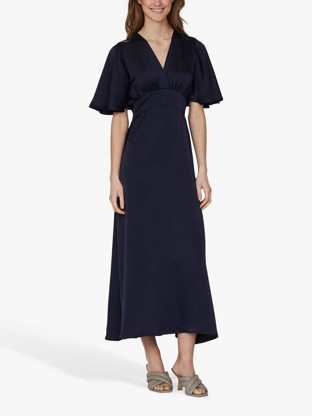 Атласное платье макси от gisela Sisters Point, темно-синий
Атласное платье макси от gisela Sisters Point, темно-синий