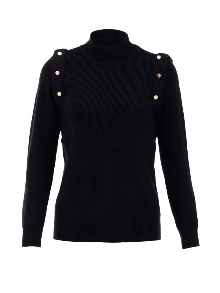 Женский свитер черного цвета faina
Женский свитер черного цвета faina