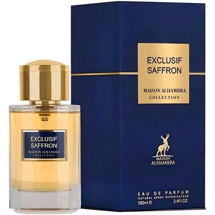Exclusif Saffron Eau De Parfum 100ml by Maison Alhambra
Exclusif Saffron Eau De Parfum 100ml by Maison Alhambra