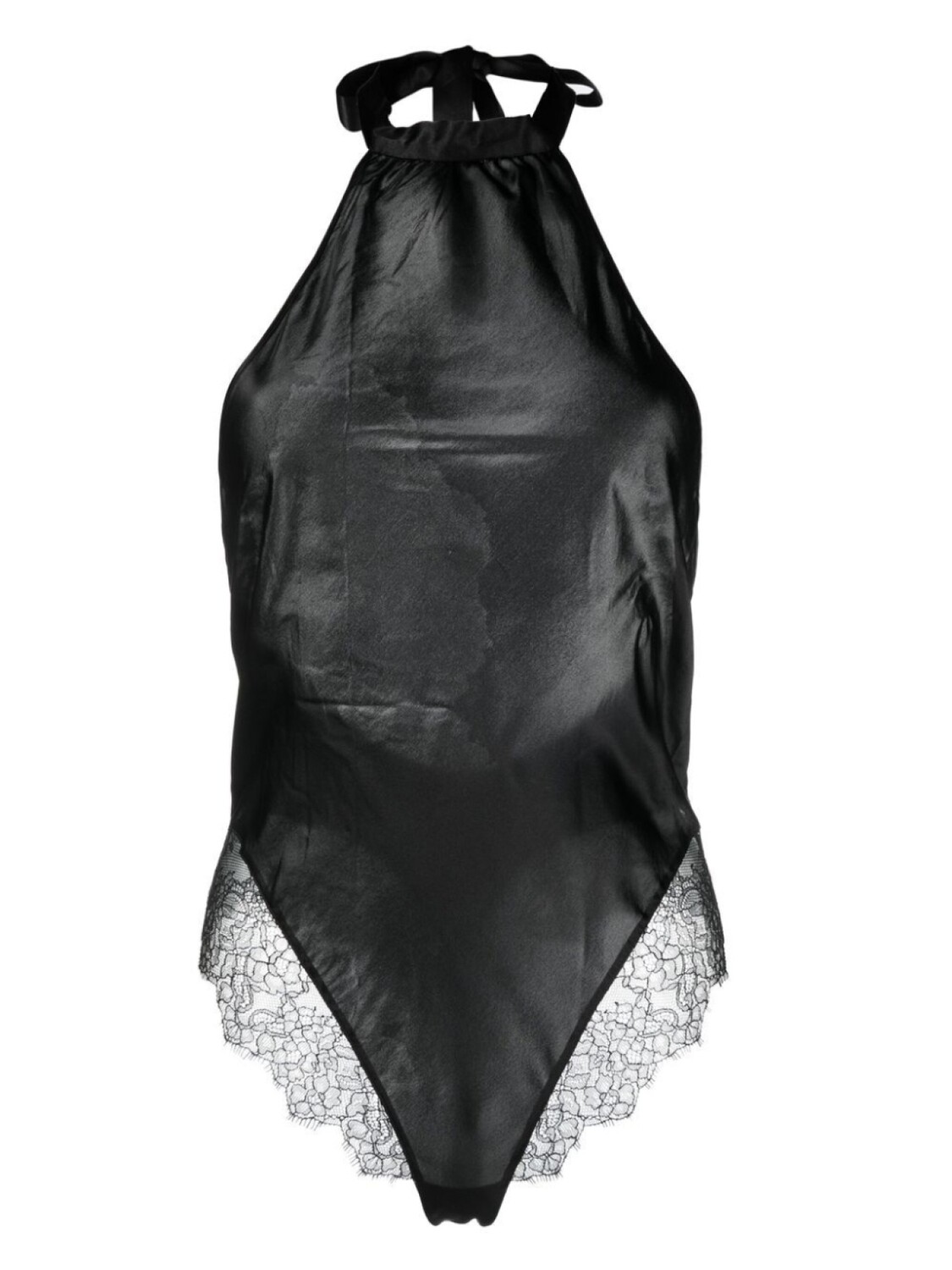 Maison Close шелковое боди с кружевом, черный
Maison Close шелковое боди с кружевом, черный